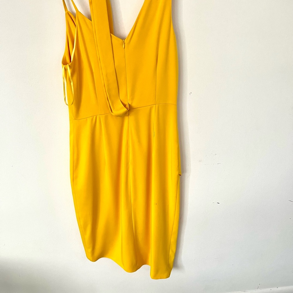 Bright yellow lavish Alice dress